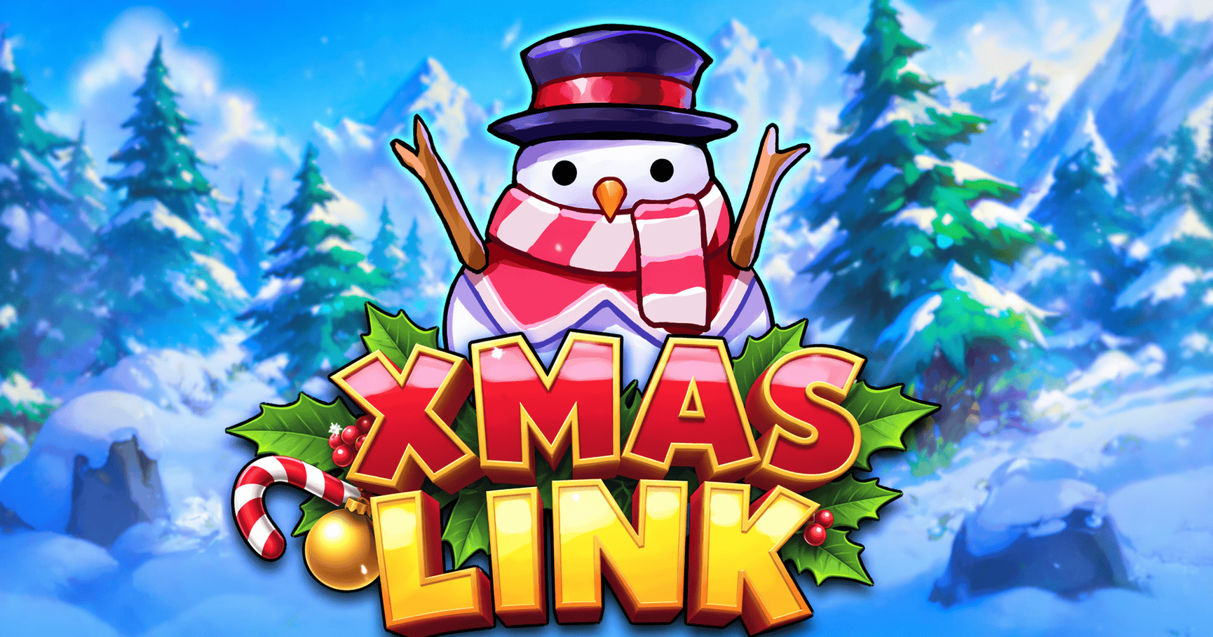 Xmas Link Slot Demo by Paperclip Gaming slot cover image