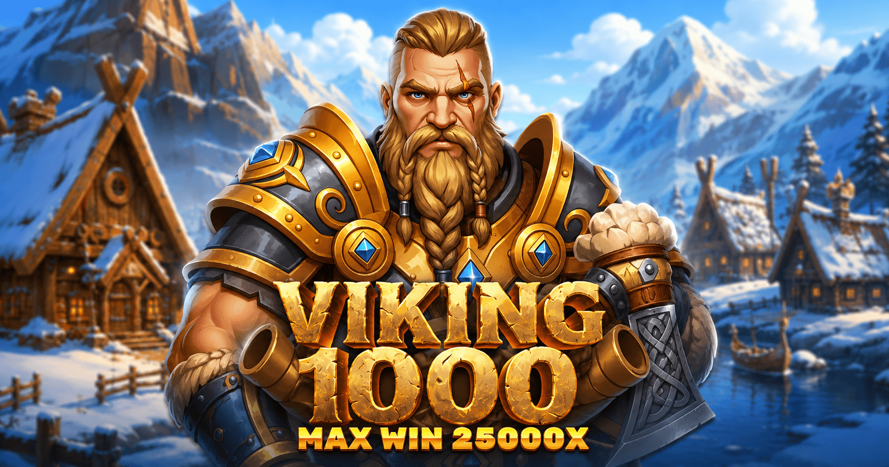 Viking 1000 Slot Demo by Phantom Interactive slot cover image