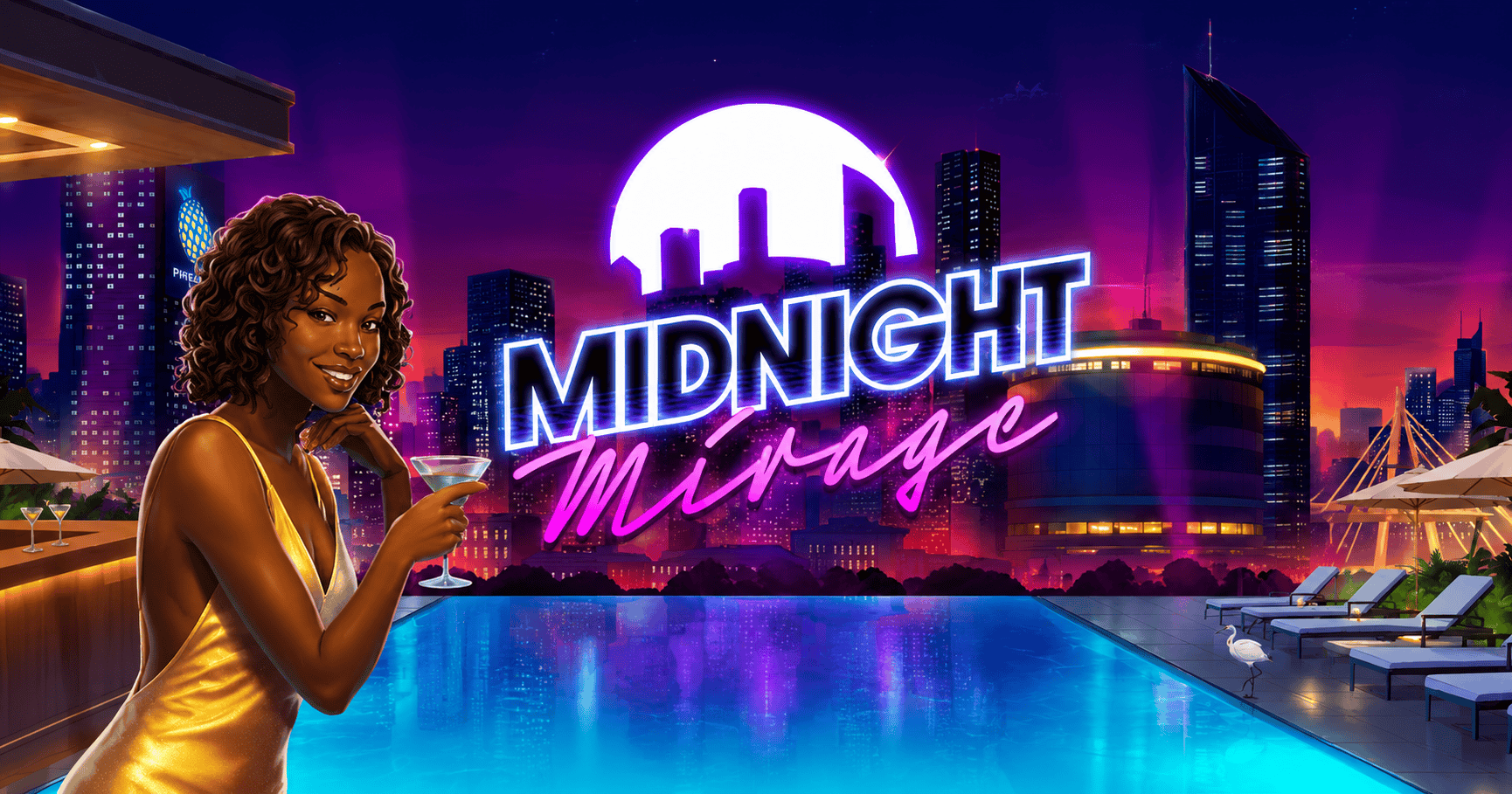 Midnight Mirage Slot Demo by Pineapple Play slot cover image