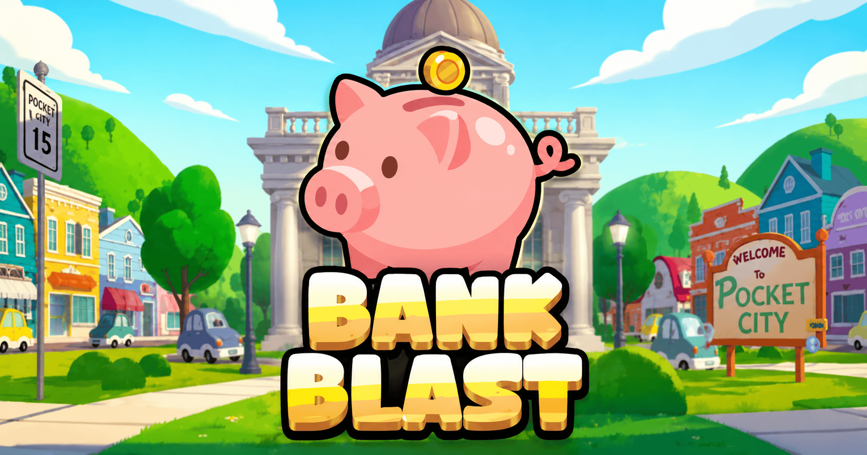Bank Blast Slot Demo by Pocket Play slot cover image