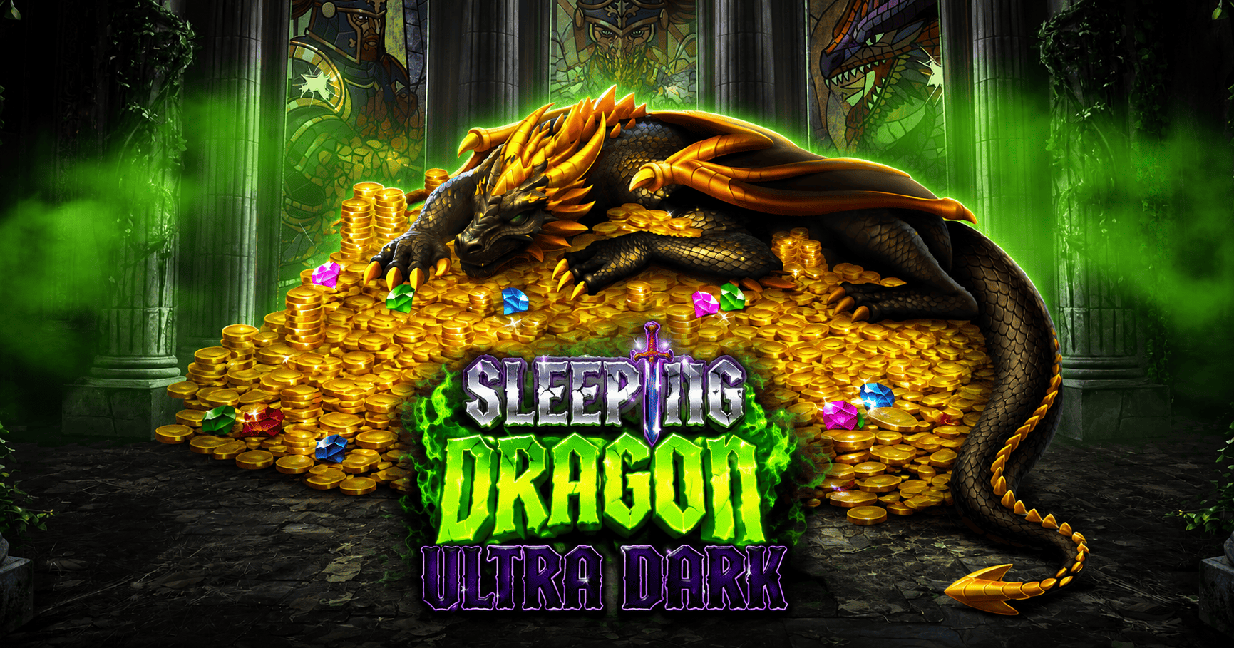 Sleeping Dragon Ultra Dark Slot Demo by Pragmatic Play slot cover image