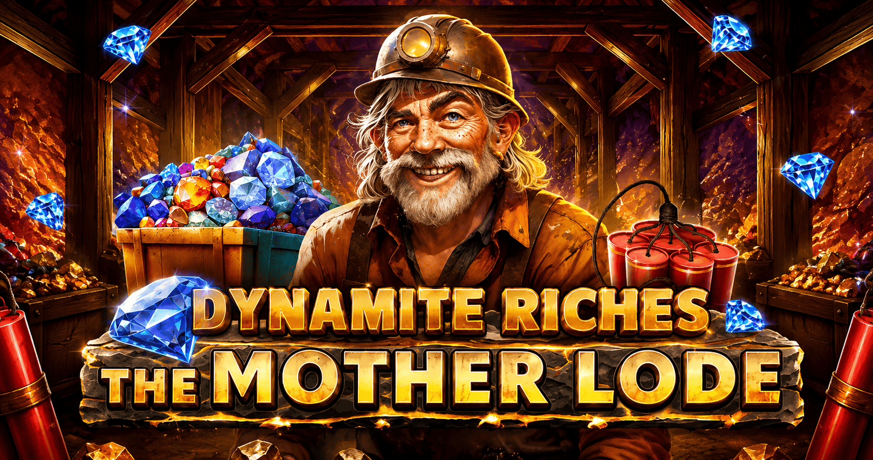 Dynamite Riches The Mother Lode Slot Demo by Red Tiger slot cover image