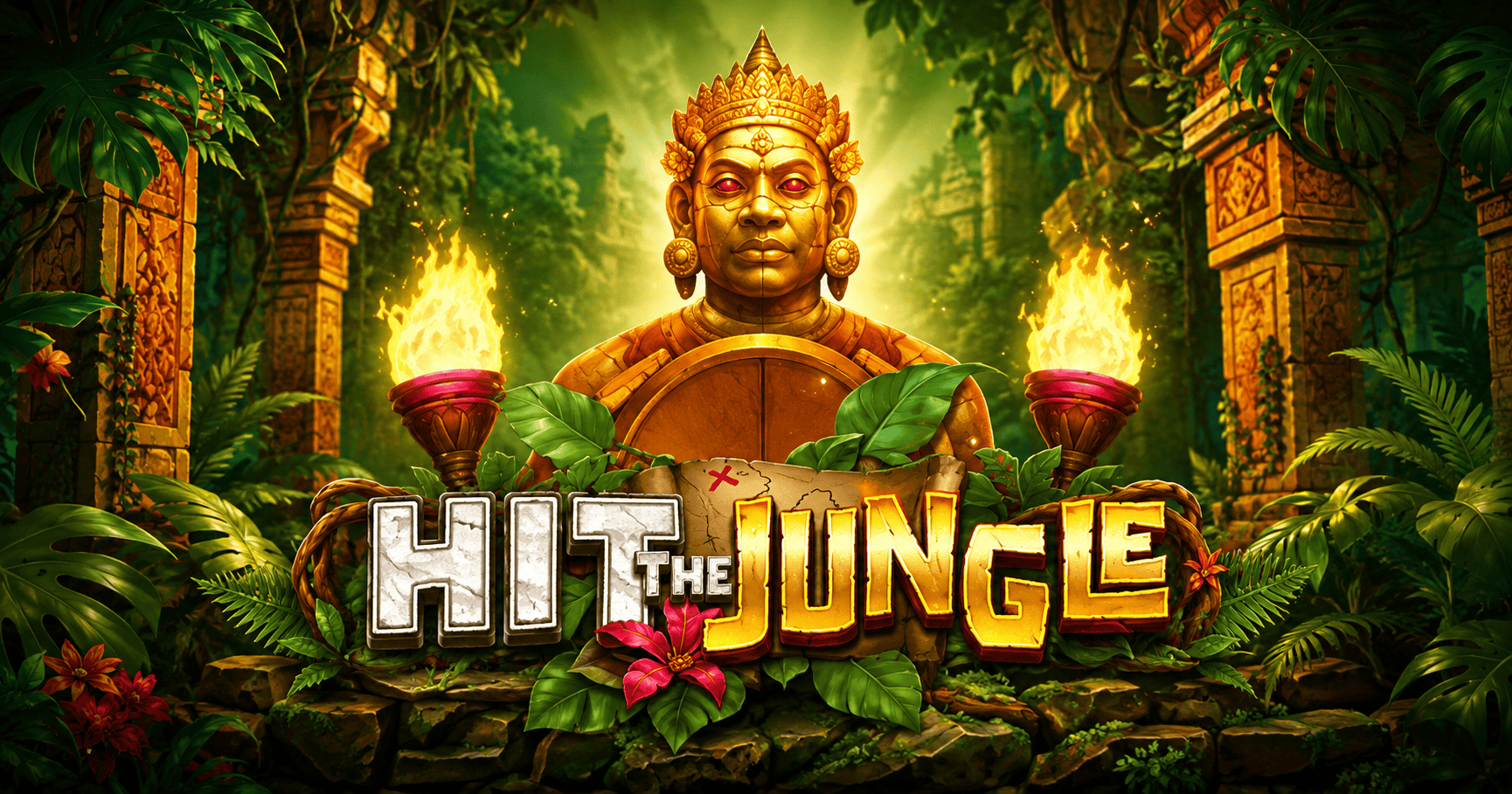 Hit the Jungle Slot Demo by Red Tiger slot cover image
