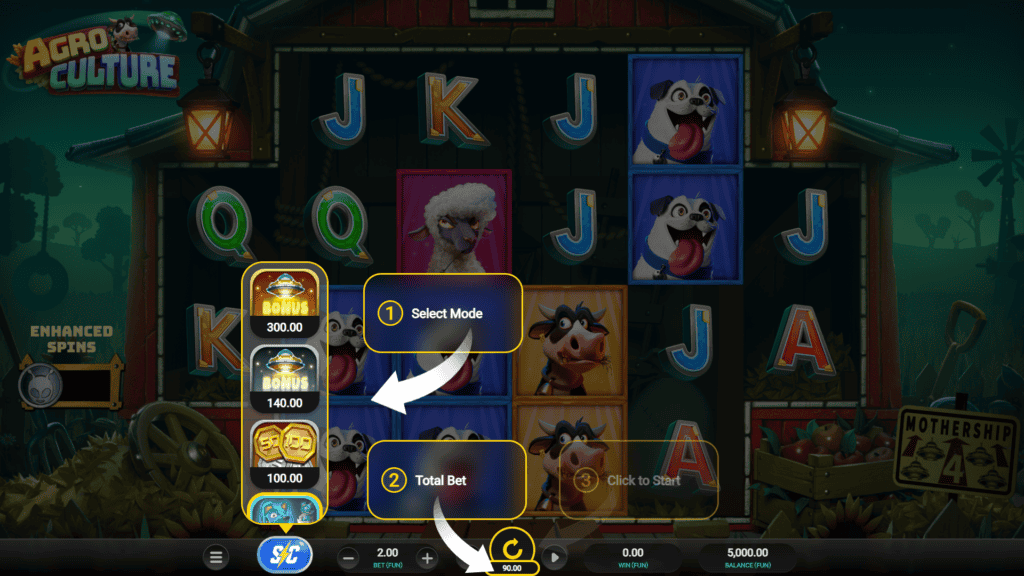 Relax gaming agroculture bonus buy