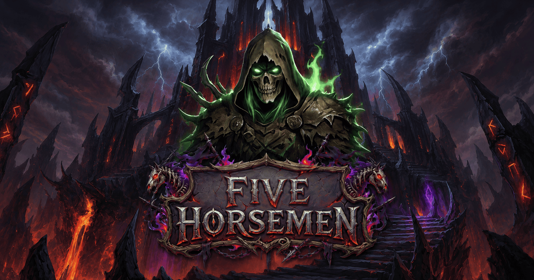 Five Horsemen Slot Demo by Terminal Games slot cover image