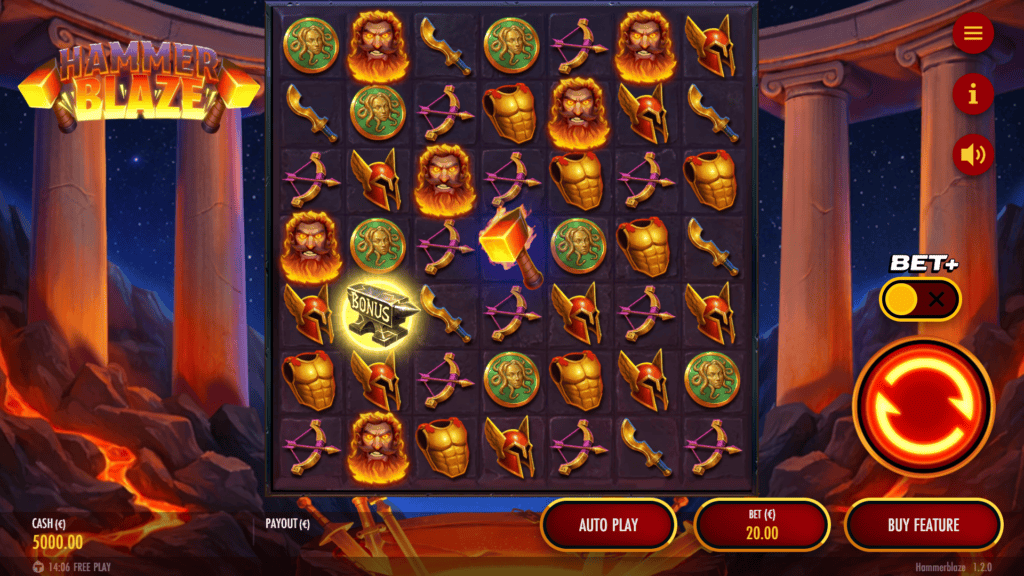 Thunderkick hammerblaze game preview