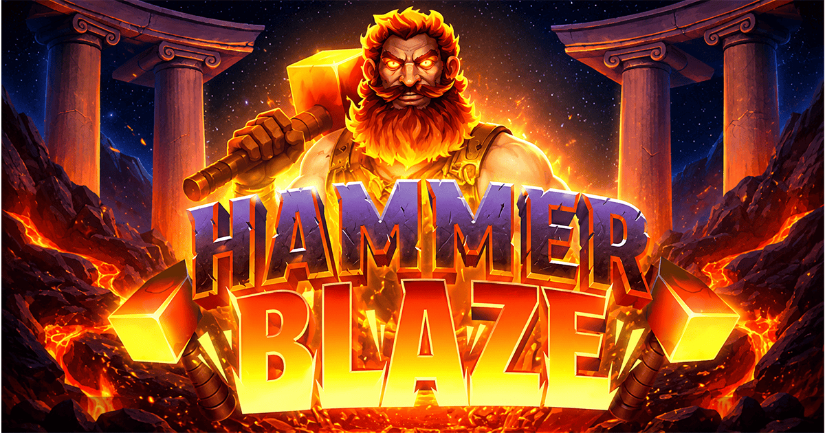 Hammerblaze Slot Demo by Thunderkick slot cover image