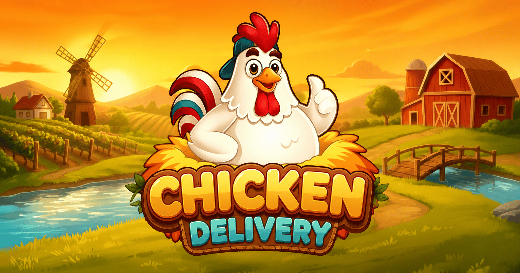 Chicken Delivery Slot Demo by Titan Gaming slot cover image