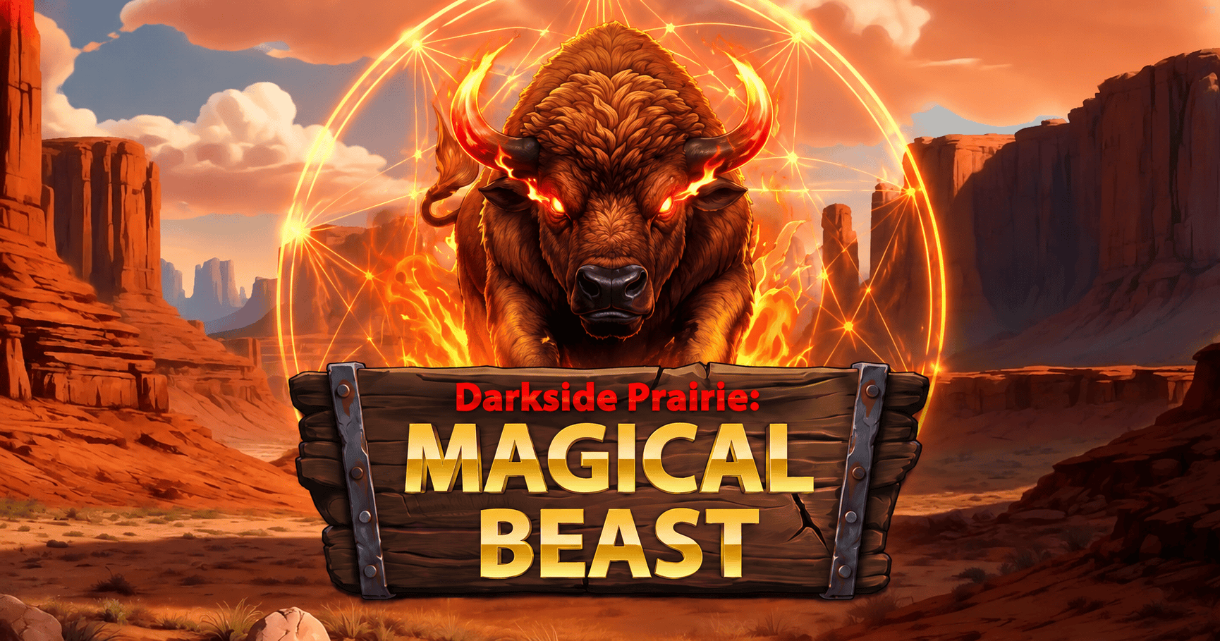 Darkside Prairie Magical Beast Slot Demo by Trusty Gaming slot cover image