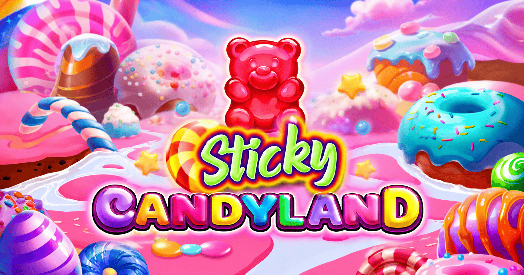 Sticky Candyland slot cover image