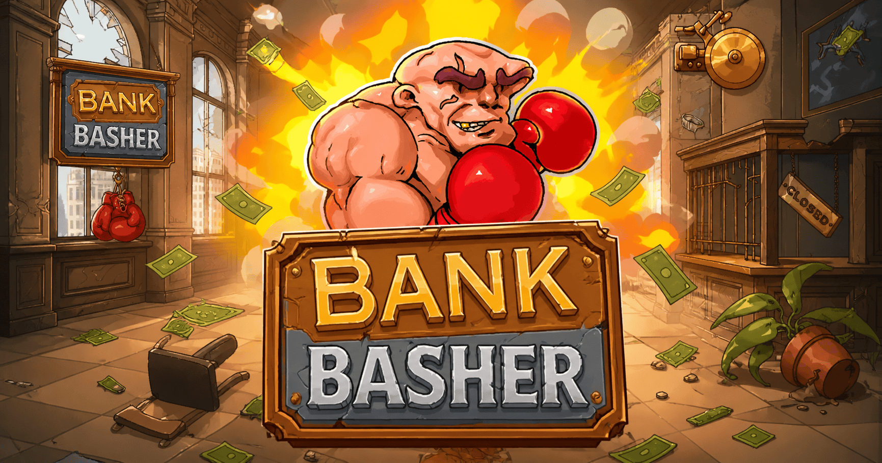 Bank Basher Slot Demo by Twist Gaming slot cover image