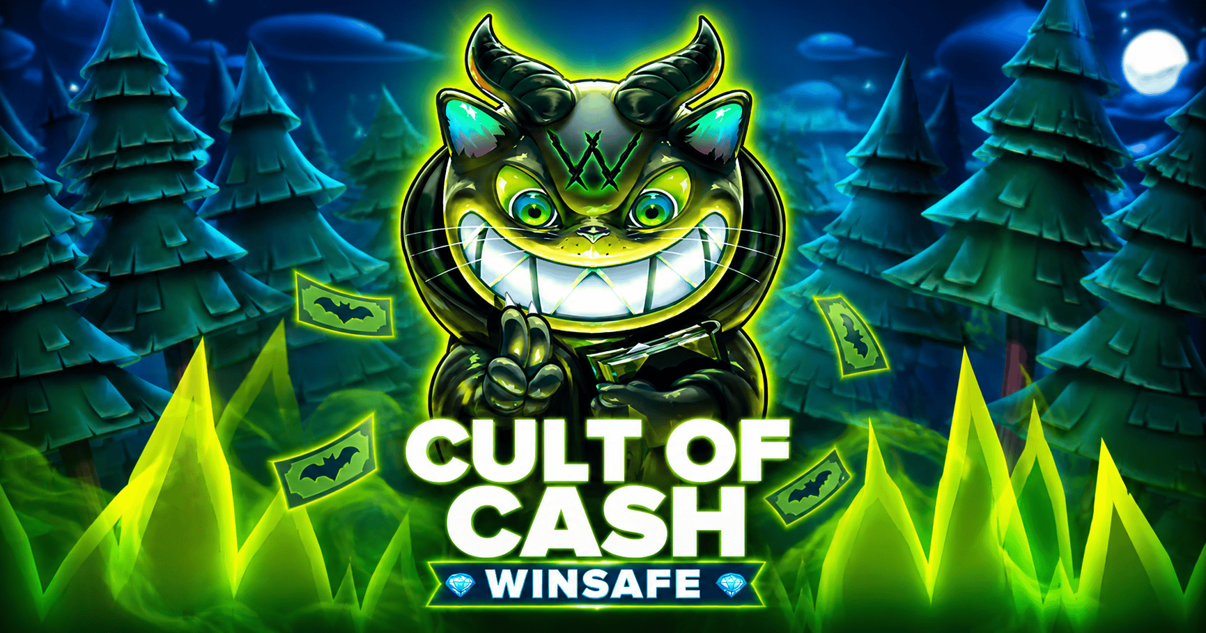 Cult of Cash WINSAFE Slot Demo by Twist Gaming slot cover image