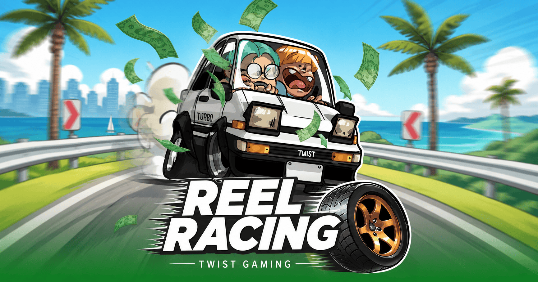 Reel Racing Slot Demo by Twist Gaming slot cover image