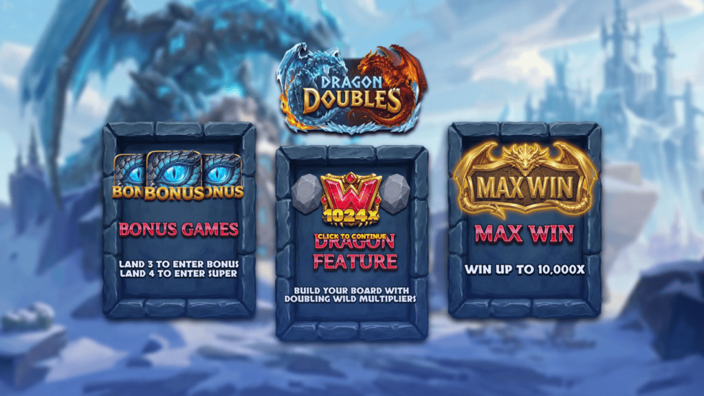 Uppercut dragon doubles intro screen 1