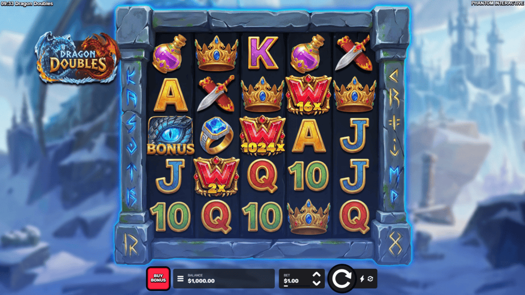 Uppercut dragon doubles slot game preview 1