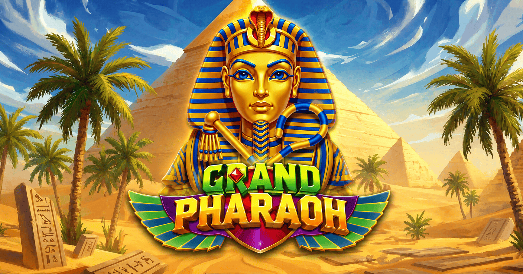 Grand Pharaoh Slot Demo by Uppercut Gaming slot cover image