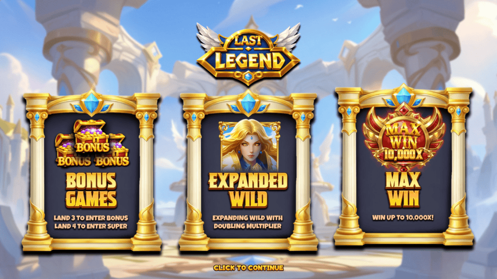 Uppercut last legend intro screen
