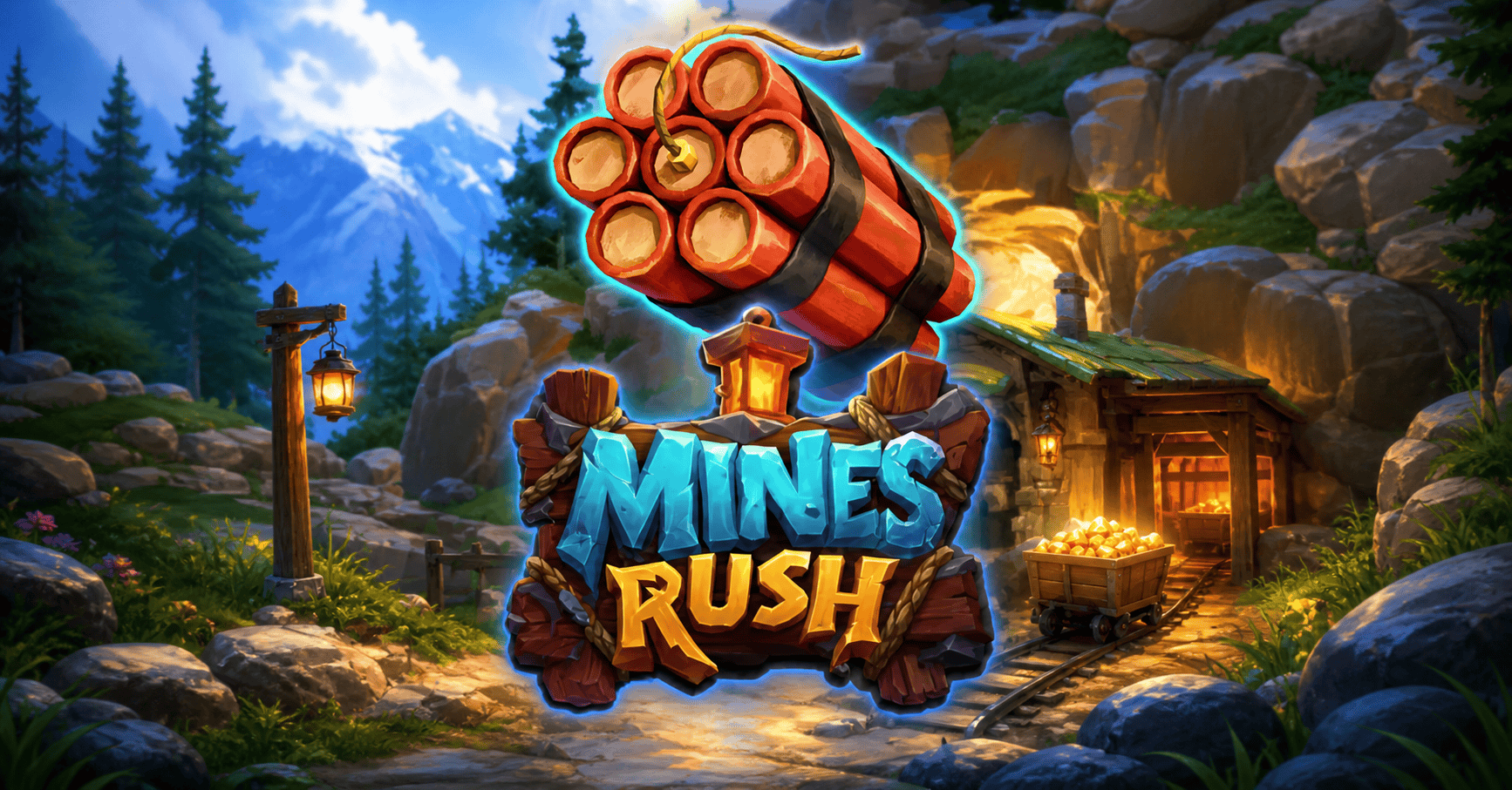 Mines Rush Slot Demo by Uppercut Gaming slot cover image