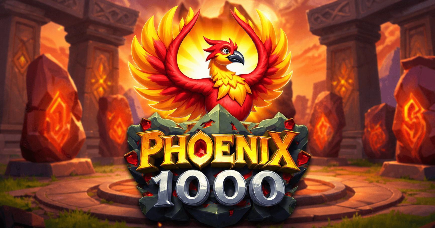 Phoenix 1000 Slot Demo by Uppercut Gaming slot cover image