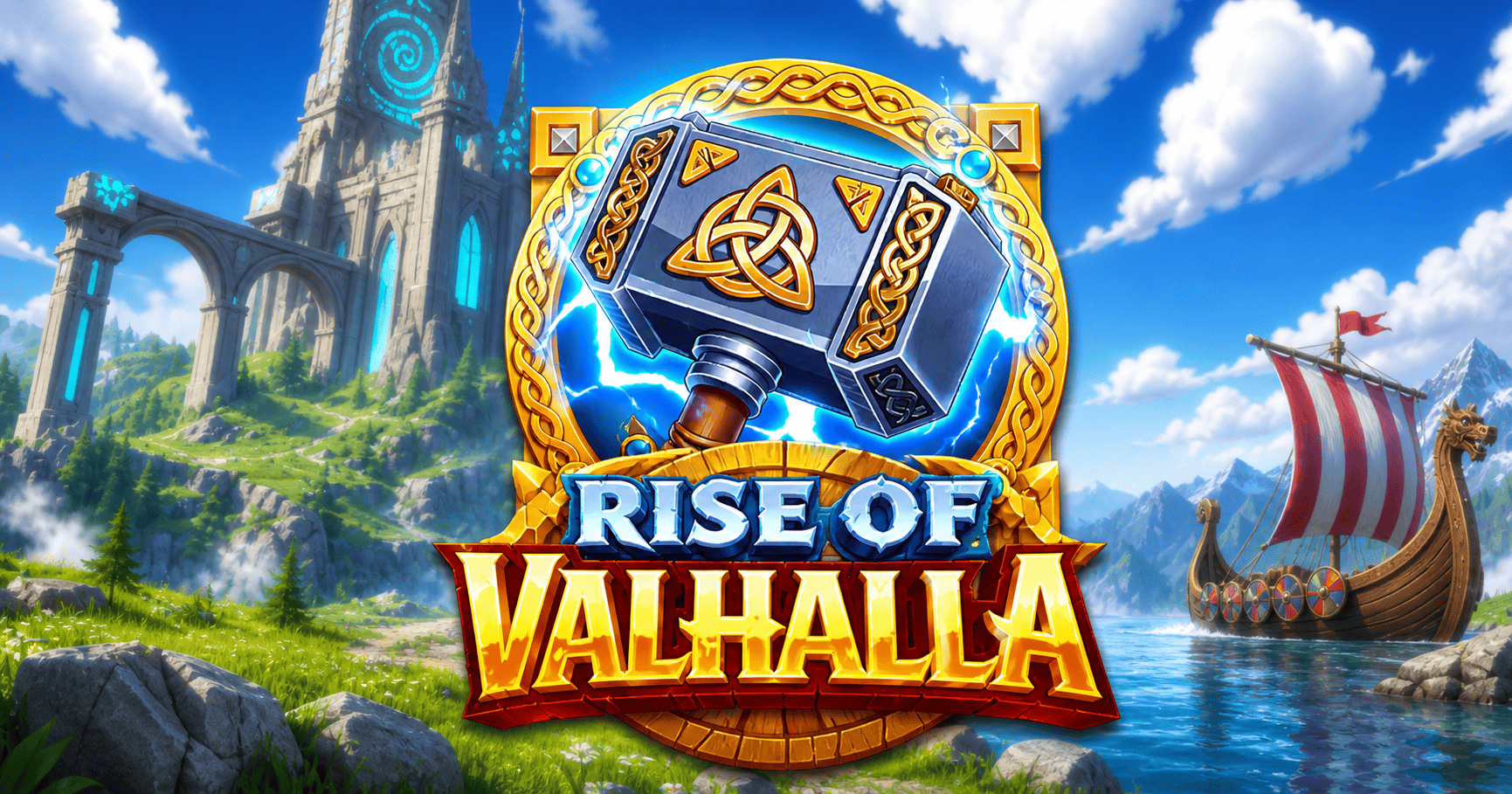 Rise of Valhalla Slot Demo by Uppercut Gaming slot cover image