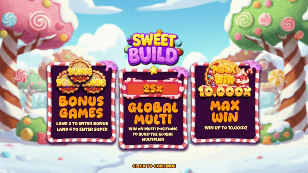 Uppercut sweet build intro screen