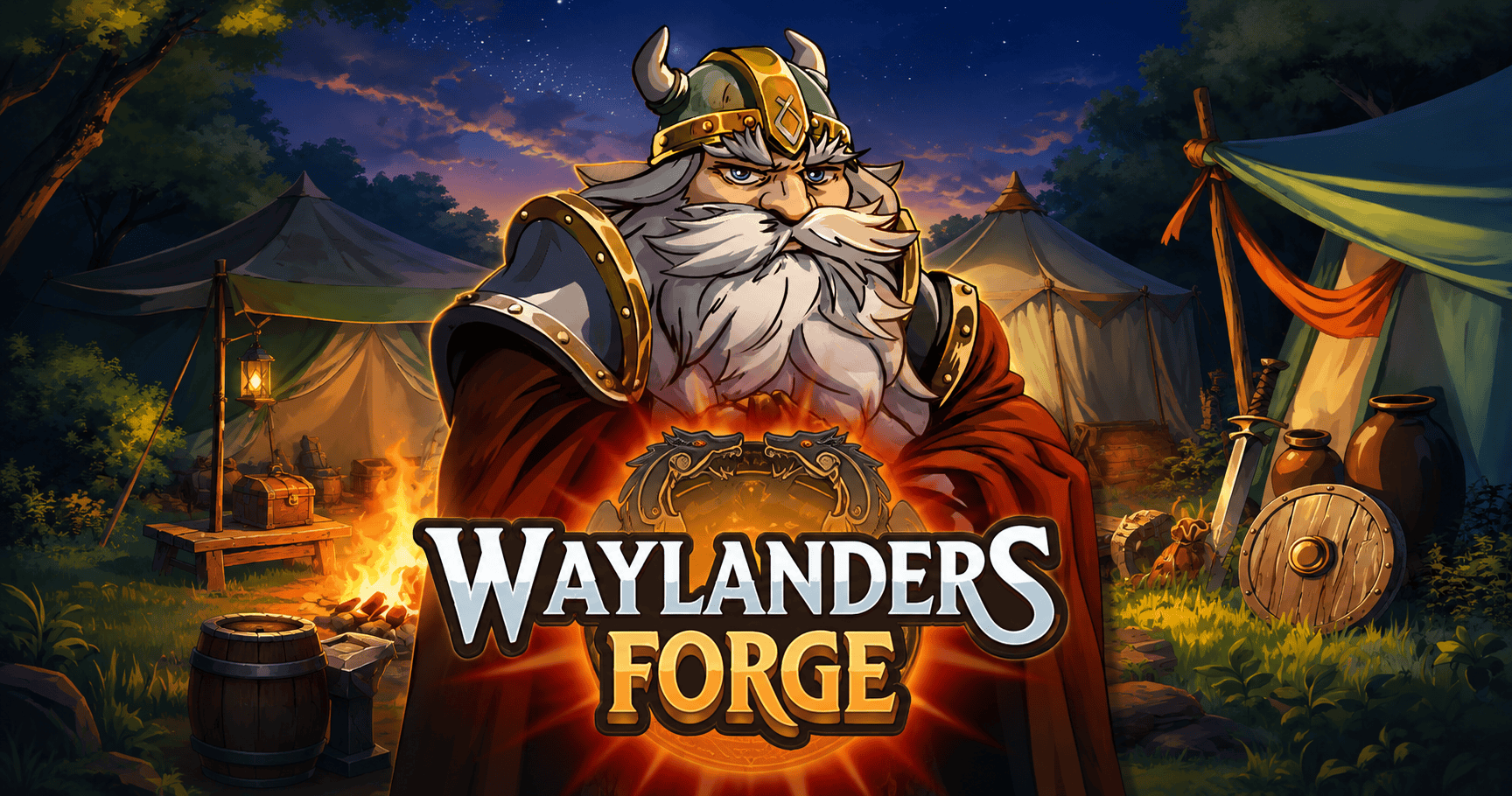 Waylanders Forge Slot Demo by Valkyrie slot cover image