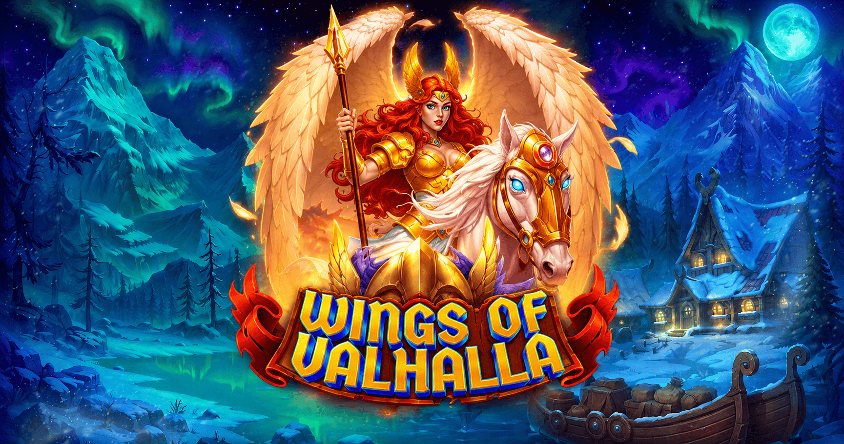 Wings of Valhalla Slot Demo by Valkyrie slot cover image