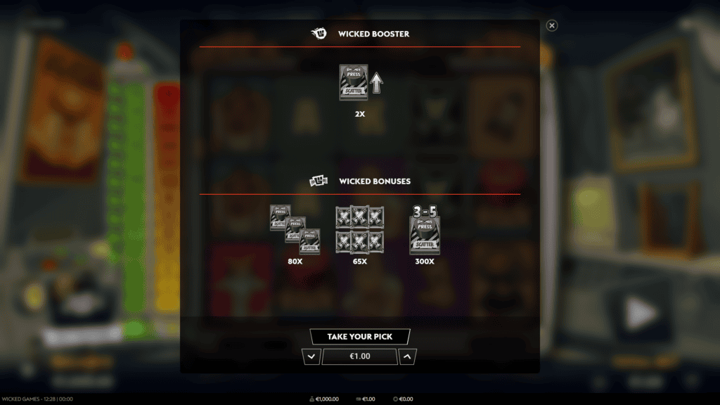 Wicked games enriched bonus buy