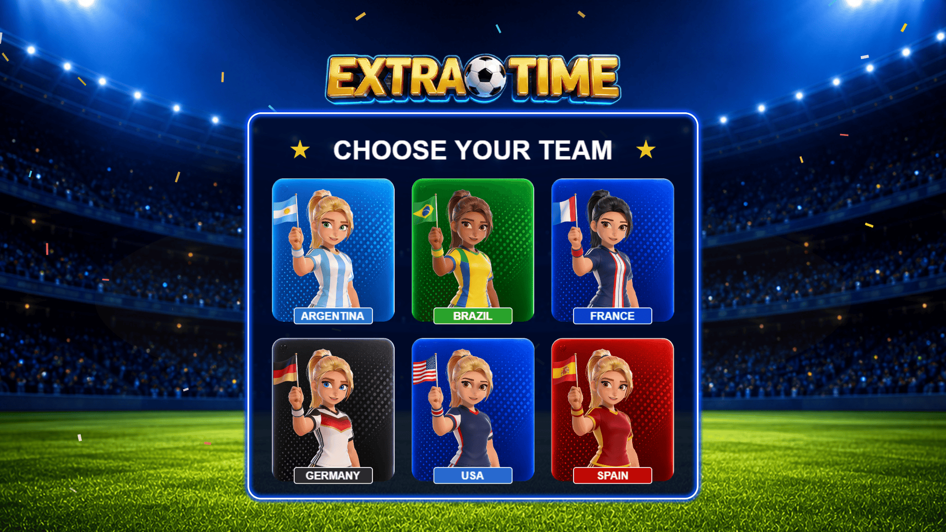 Extra Time slot intro screen