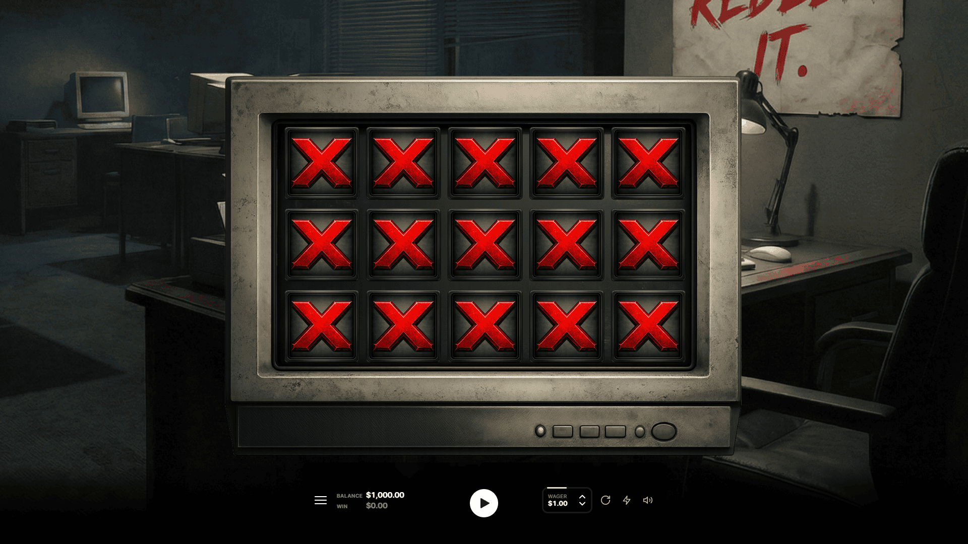Do Not Redeem It! slot gameplay reels