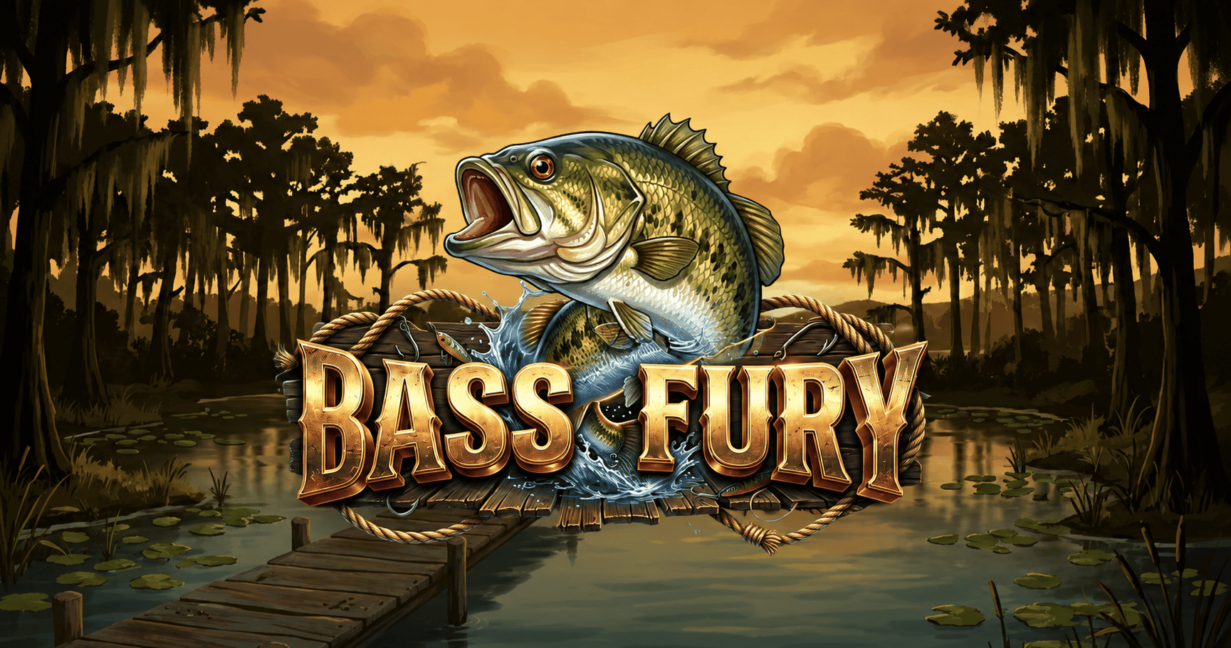Bass Fury Slot Demo by 1000 Lakes Studios slot cover image