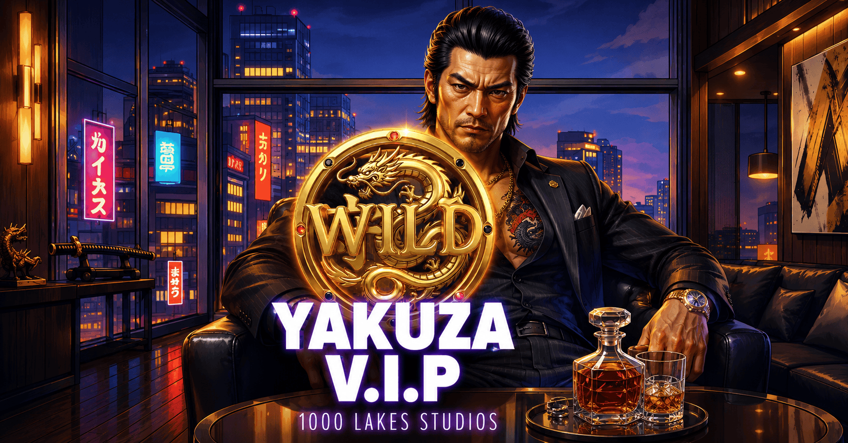 Yakuza V.I.P Slot Demo by 1000 Lakes Studios slot cover image