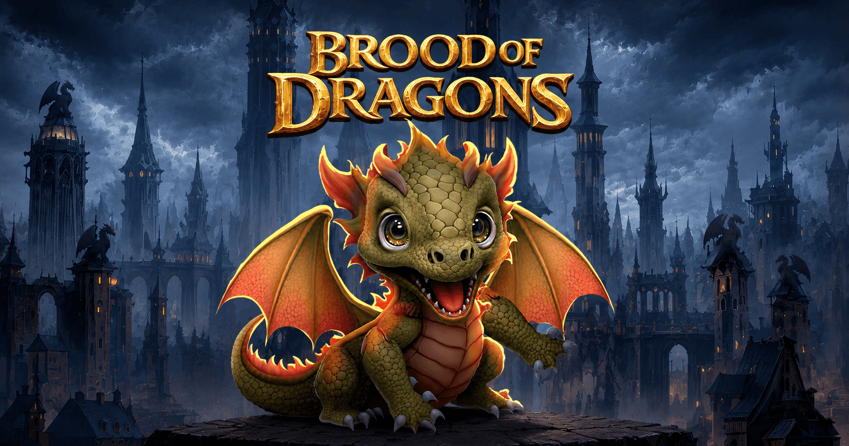 Brood of Dragons Slot Demo by 18 Gaming slot cover image