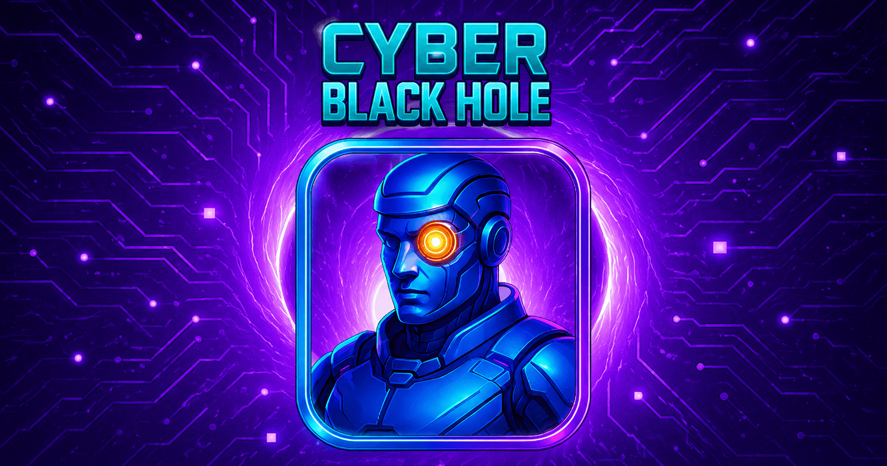 Cyber Black Hole Slot Demo by 1 Ace Studios slot cover image