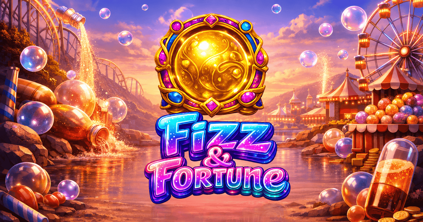 Fizz and Fortune Slot Demo by 1 Ace Studios slot cover image