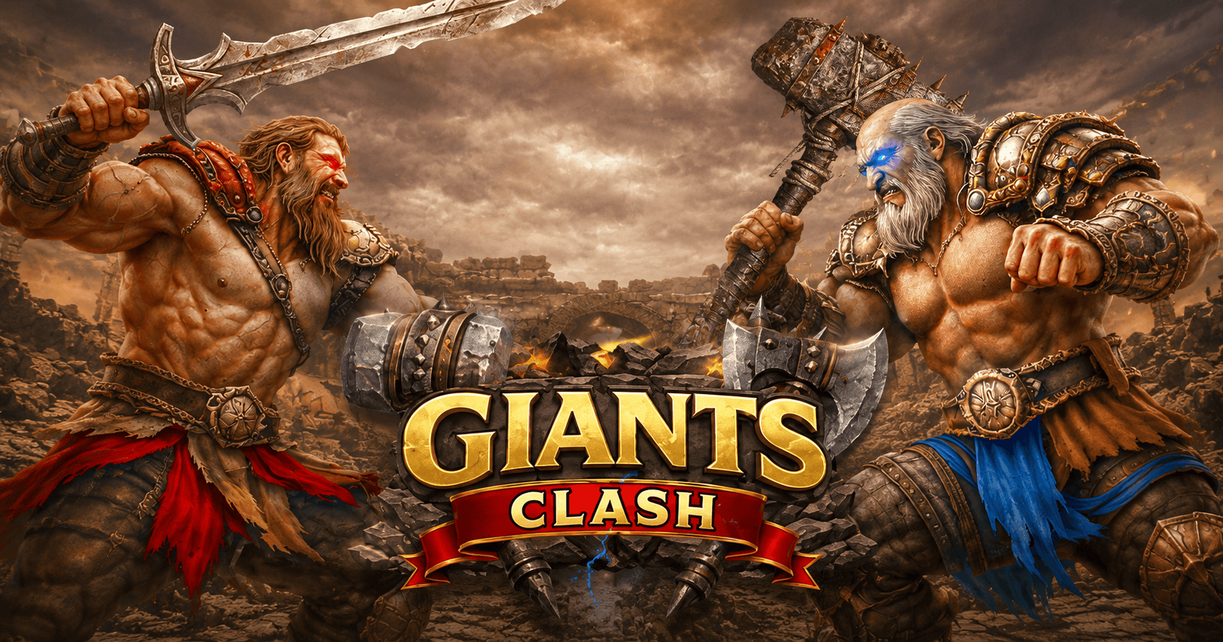Giants Clash Slot Demo by 1 Ace Studios slot cover image