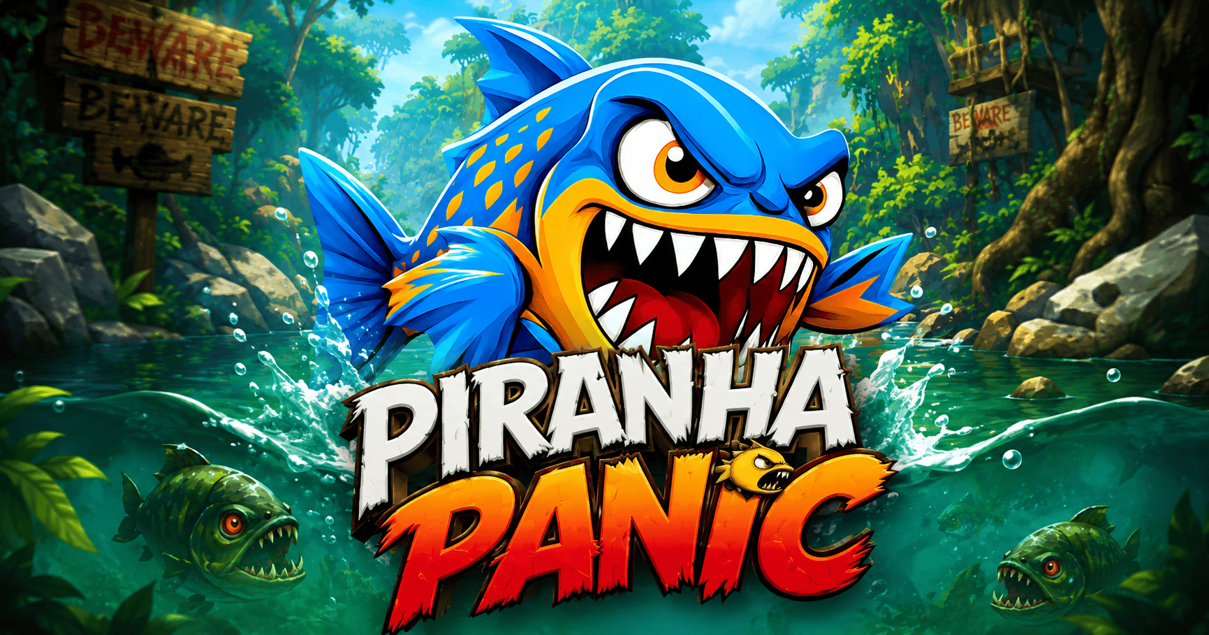 Piranha Panic Slot Demo by 1 More Spin slot cover image