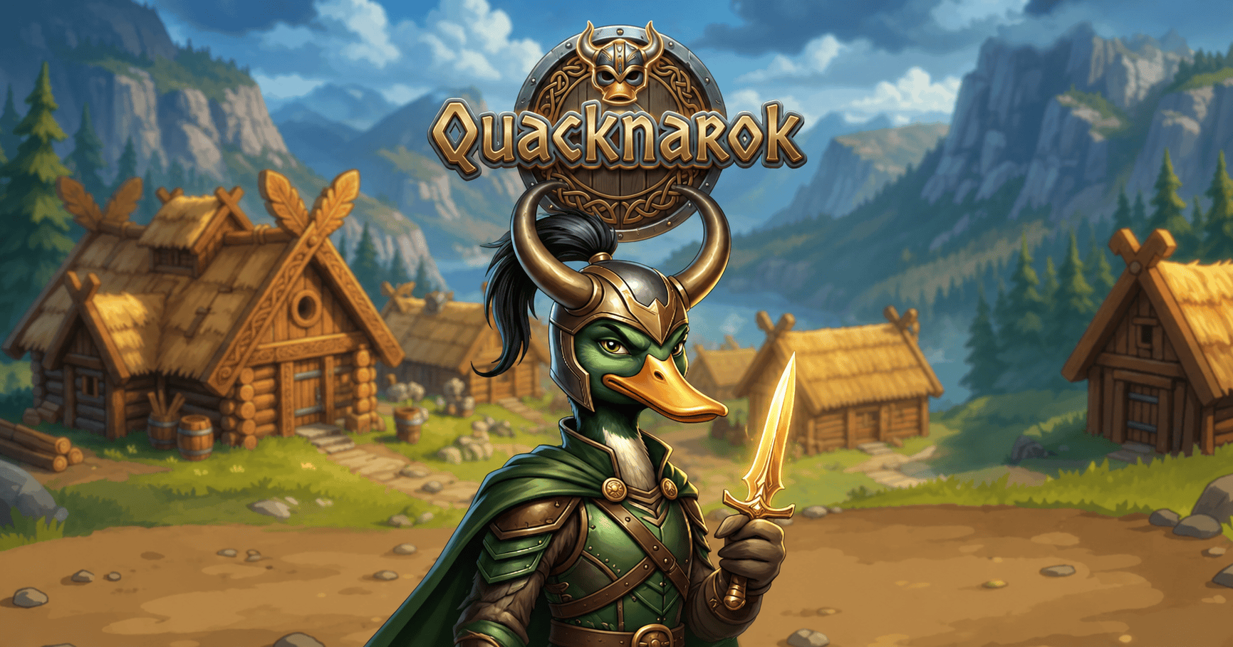 Quacknarok Slot Demo by Big Ducking Wings slot cover image