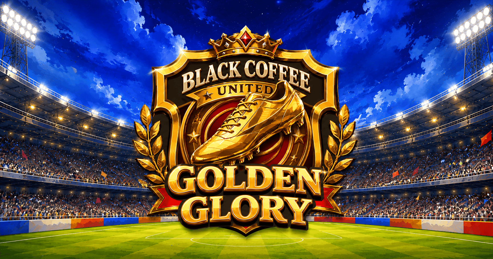 Golden Glory Slot Demo by Black Coffee Studios slot cover image