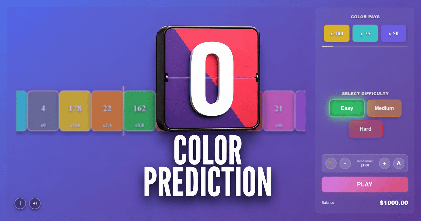 Color Prediction Slot Demo by Bolly Games slot cover image