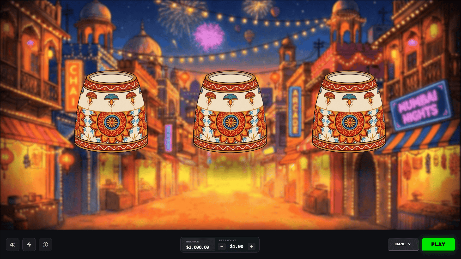 Guess The Cup slot gameplay reels