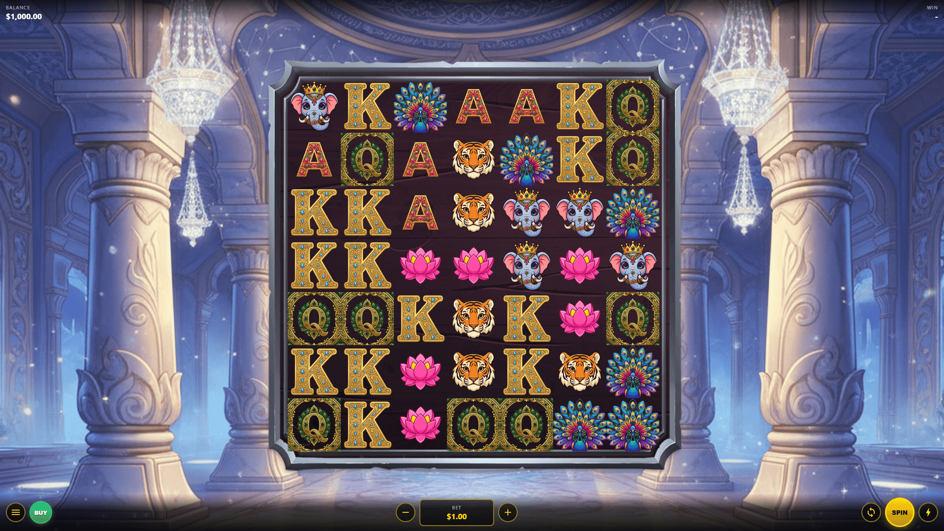 King of Bihar slot gameplay reels
