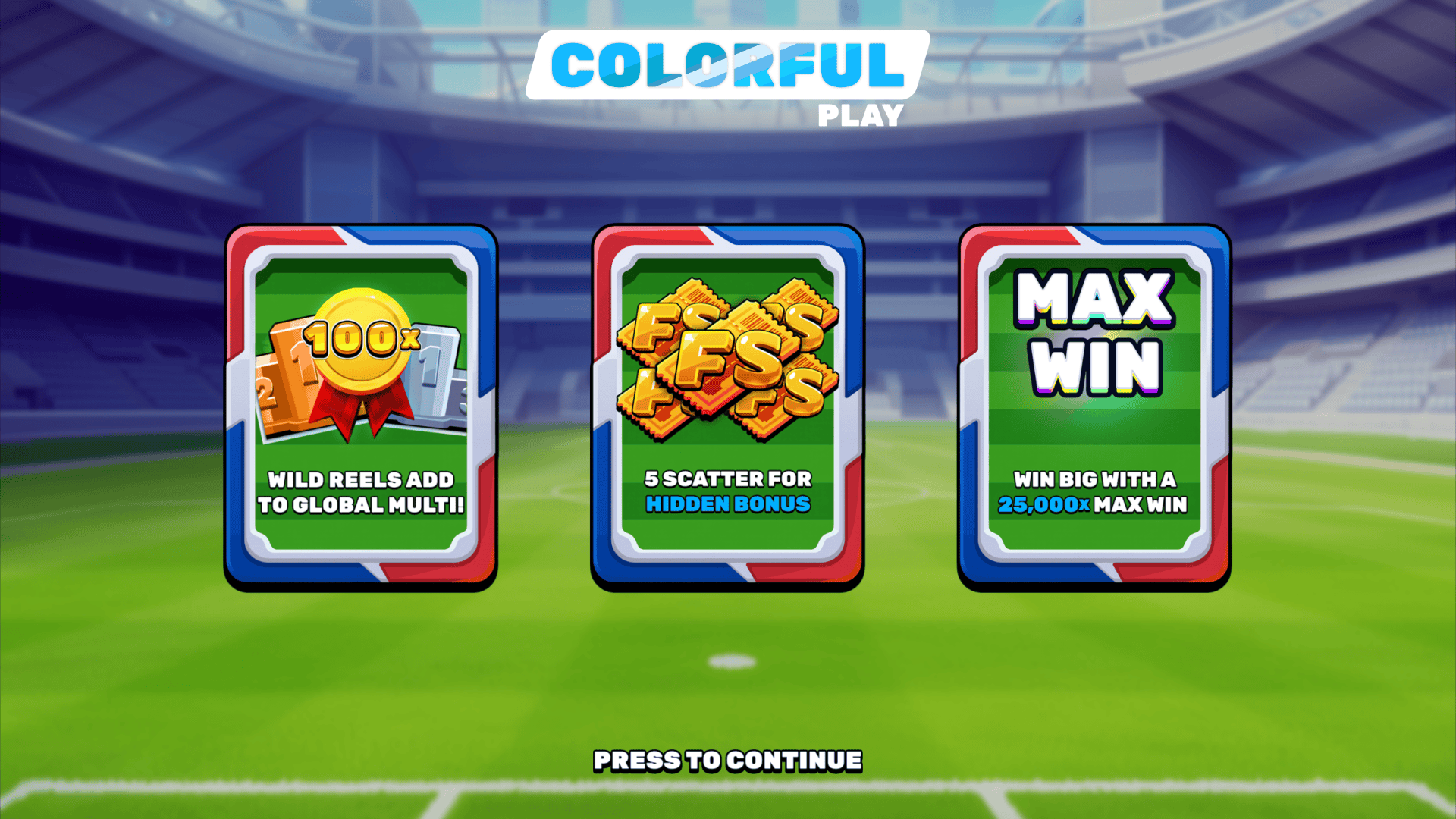 Wanted Balls slot intro screen