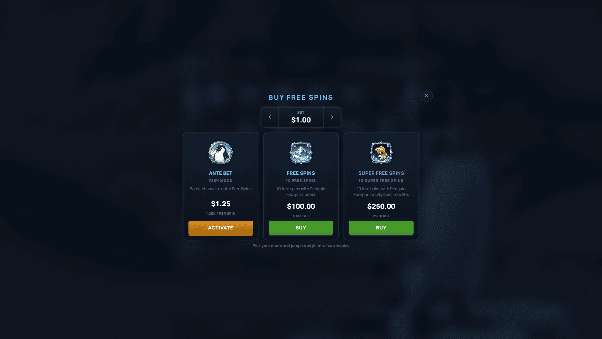 But why? bonus buy menu