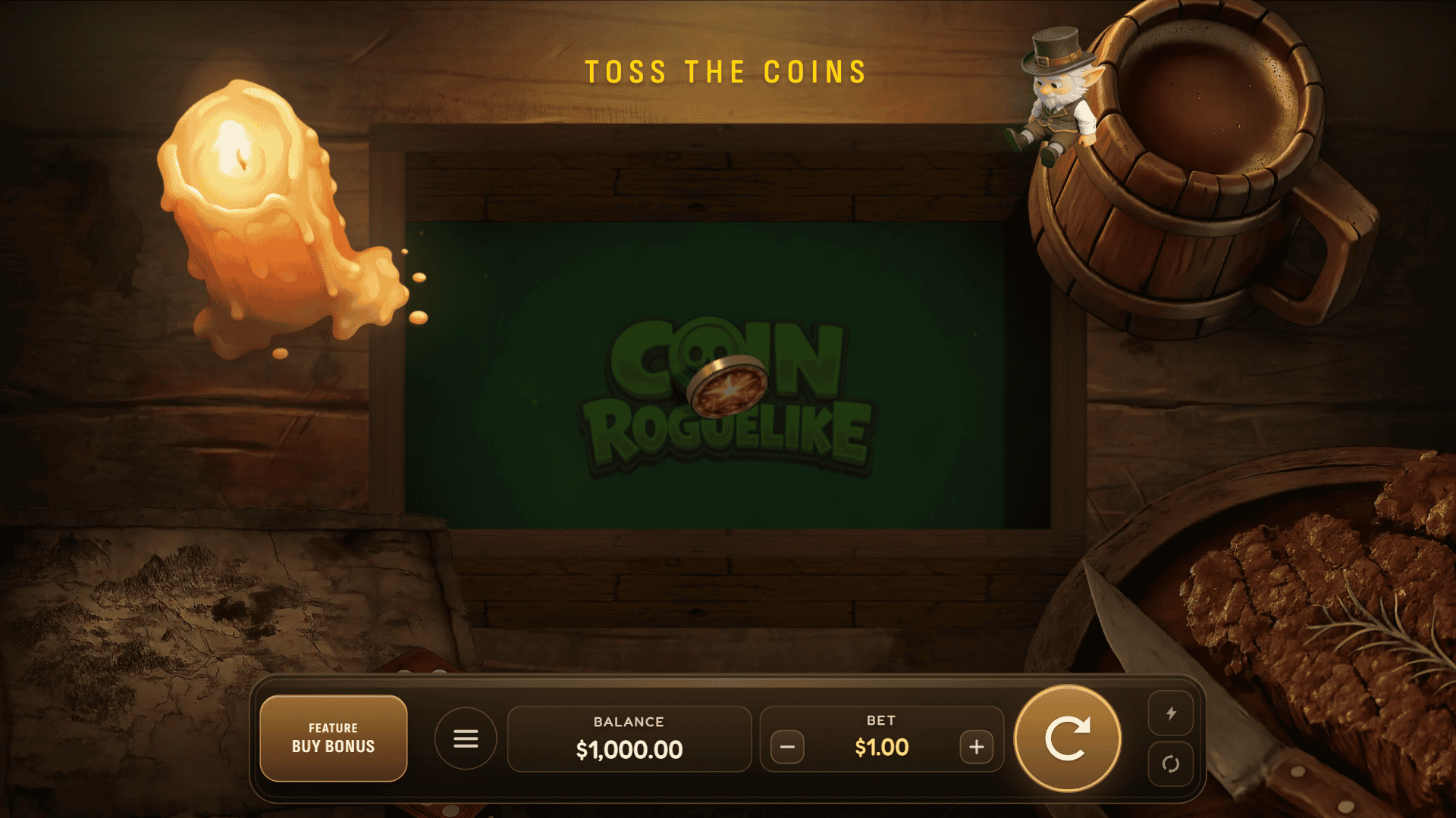 Coin Roguelike slot gameplay reels
