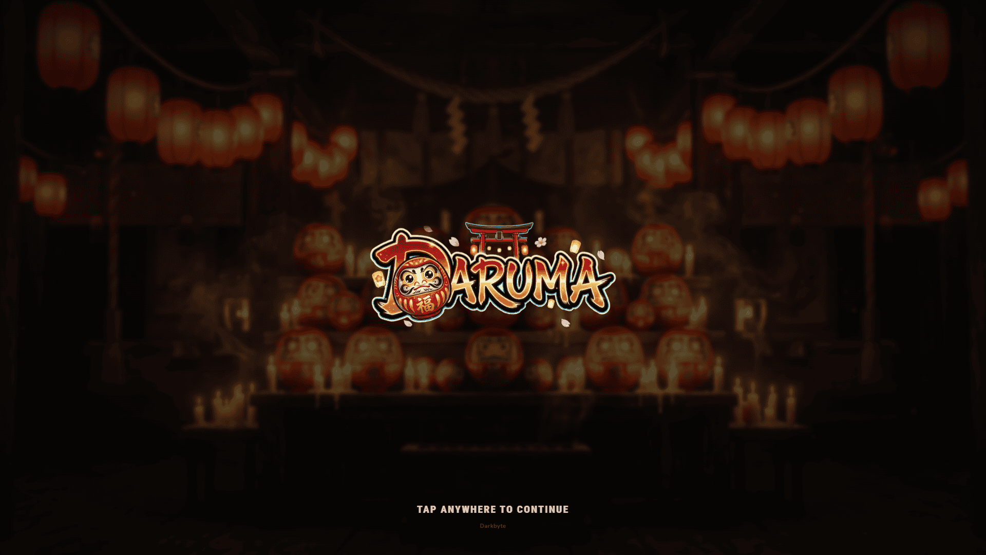 Daruma slot intro screen