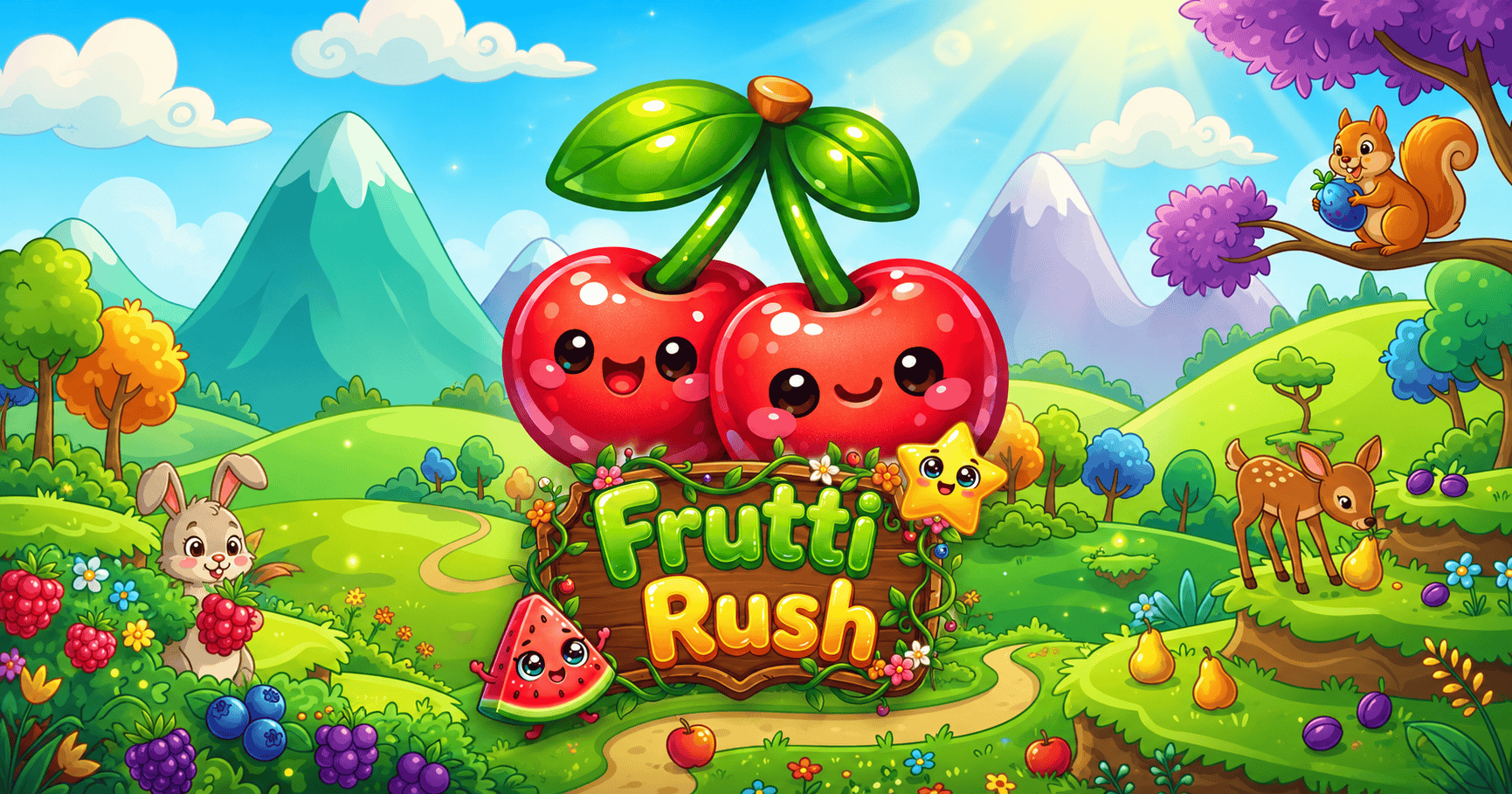 Frutti Rush Slot Demo by Darkbyte slot cover image