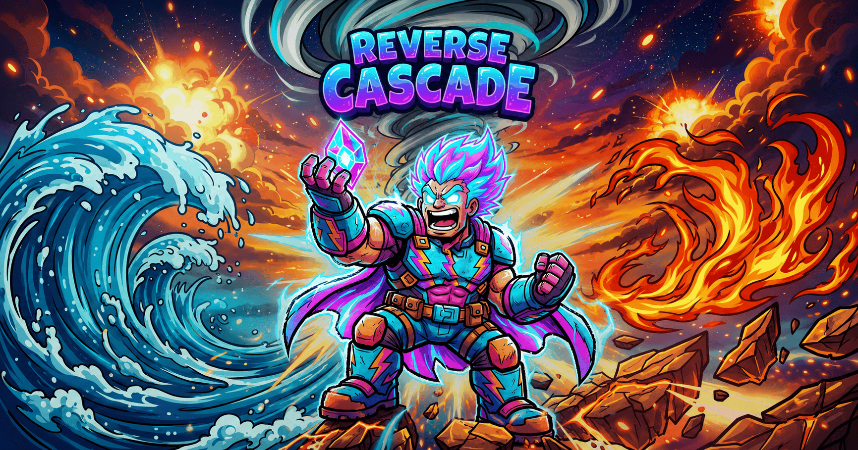 Reverse Cascade Slot Demo by Darkbyte slot cover image