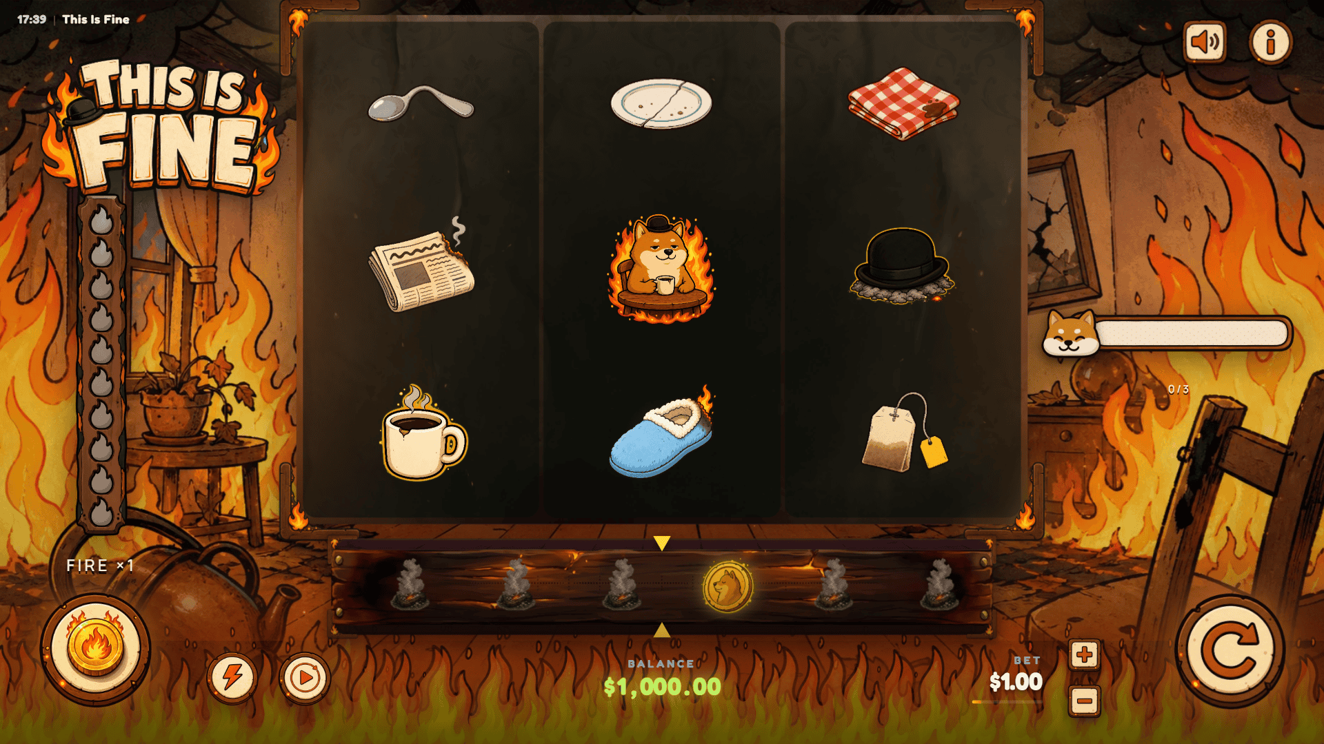 This is Fine slot gameplay reels