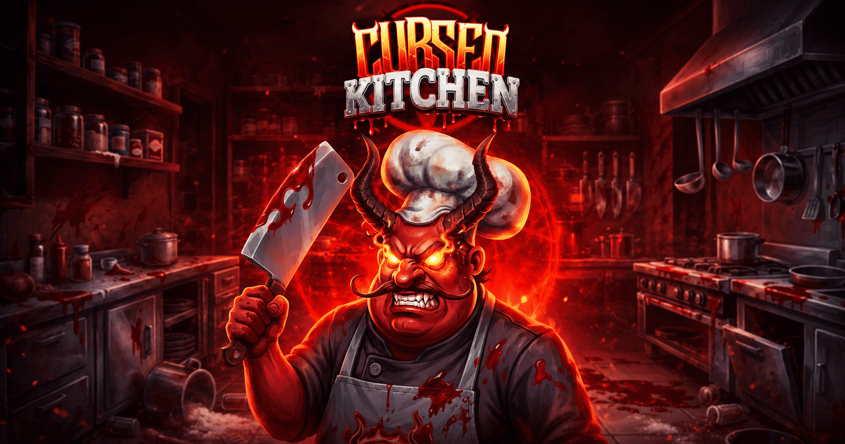 Cursed Kitchen Slot Demo by Donut Gaming slot cover image